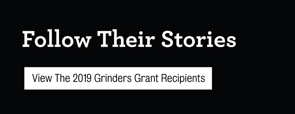 Grinders Coffee follow their stories slider