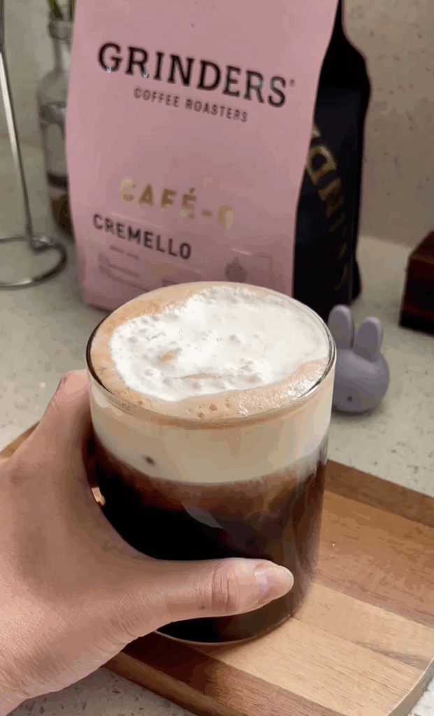 Iced Signature Drink: Caramel Iced Latte